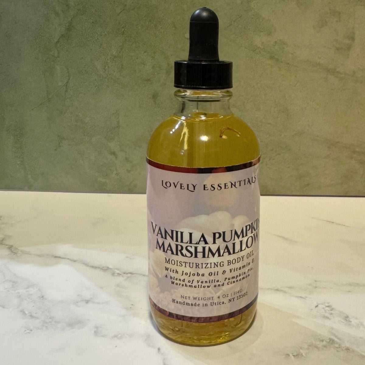 Vanilla Pumpkin Marshmallow Body Oil