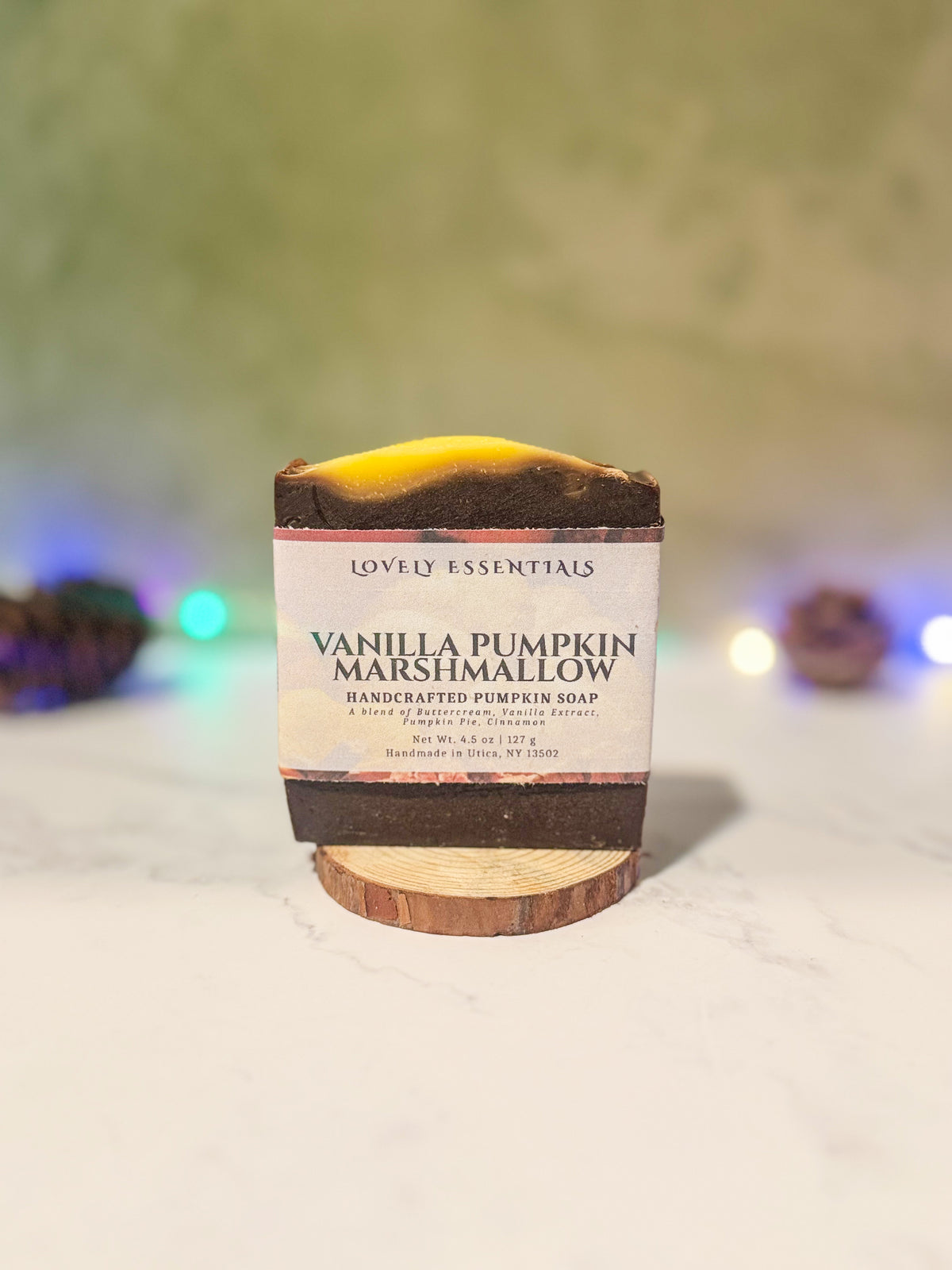 Vanilla Pumpkin Marshmallow Soap