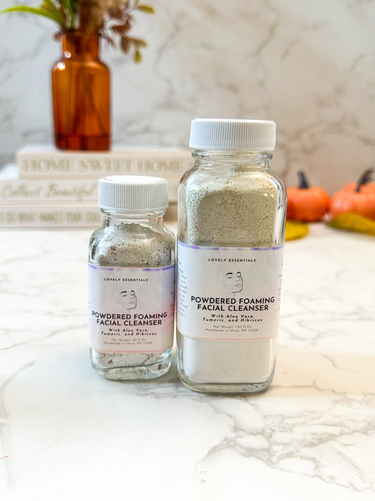Powdered Foaming Facial Cleanser