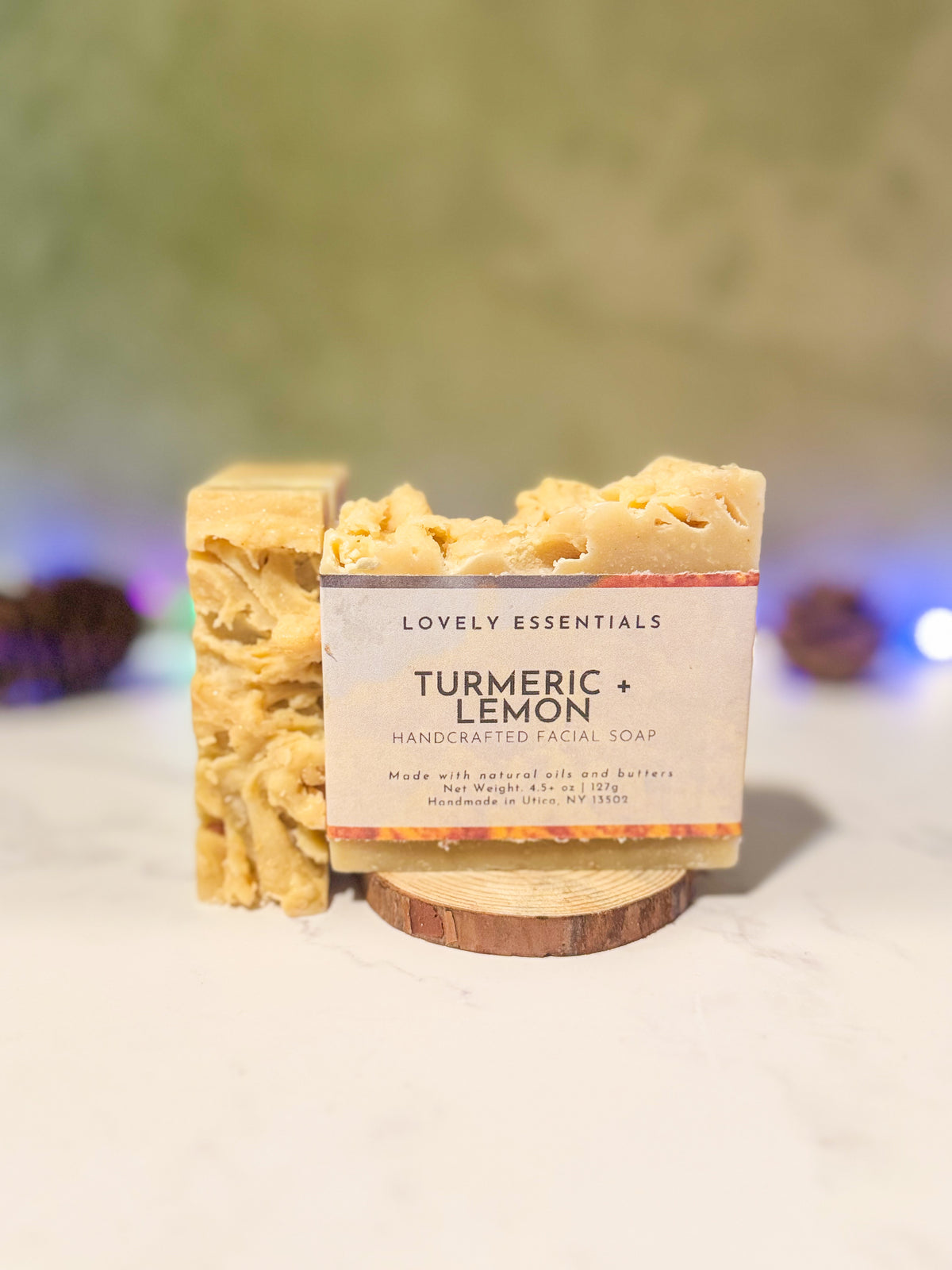 Turmeric + Lemon Facial Soap