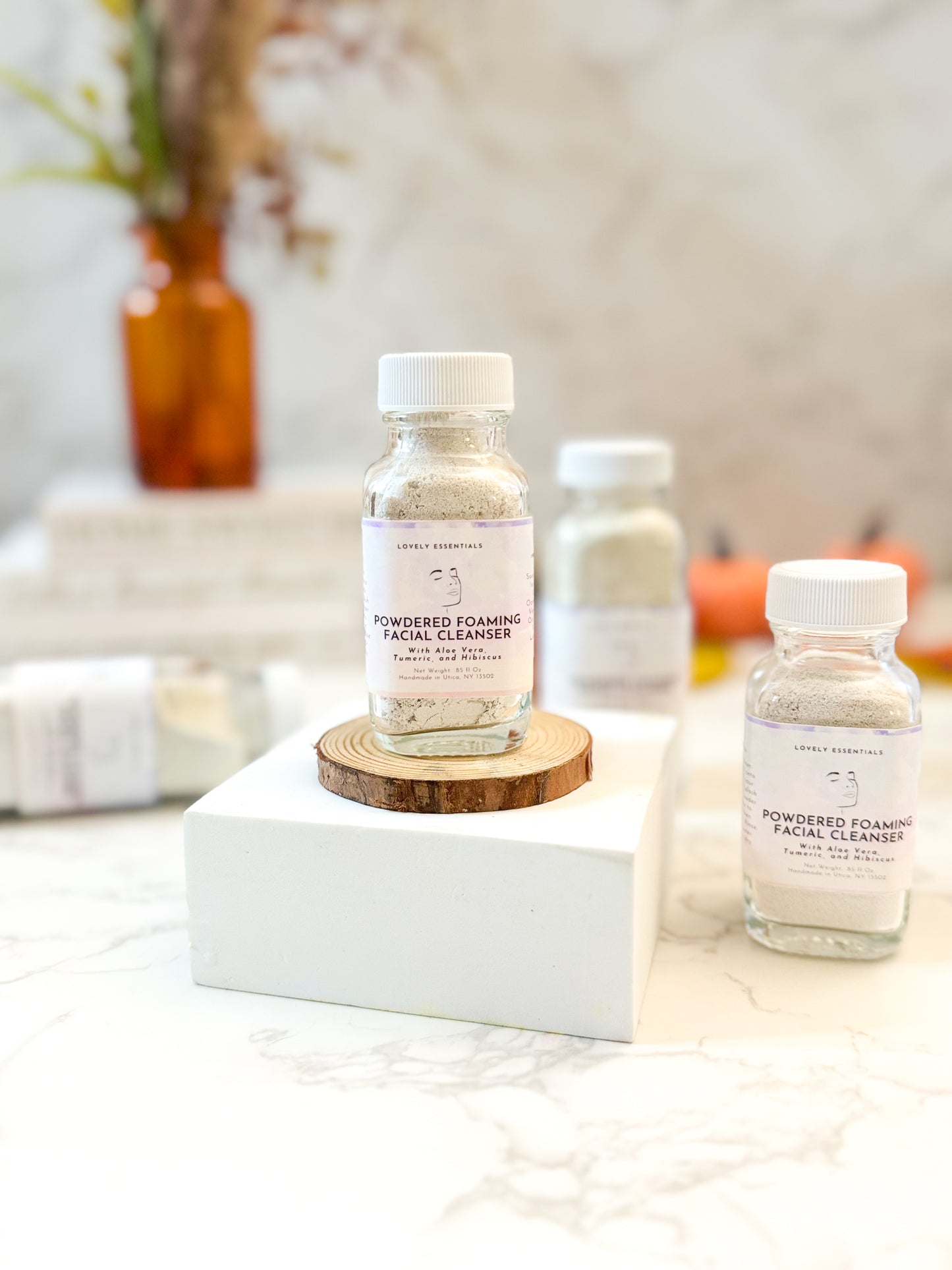Powdered Foaming Facial Cleanser